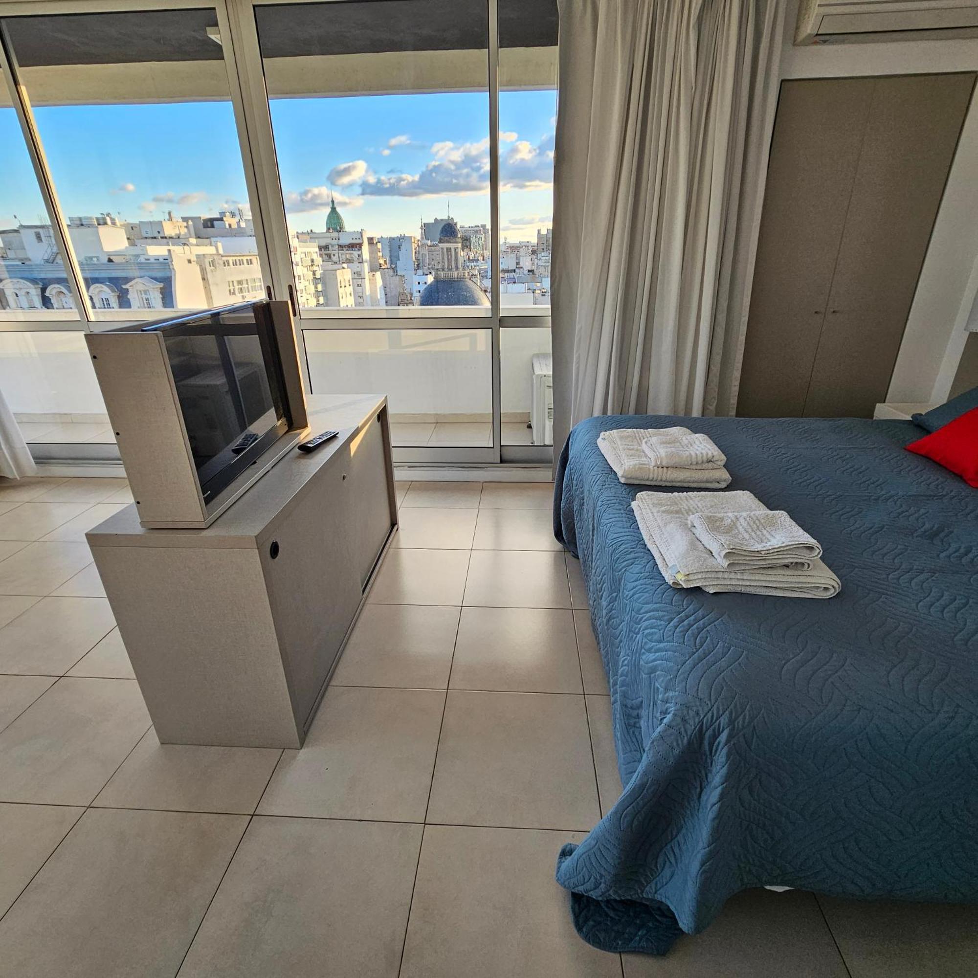 Centrico, Ideal Parejas, Vista Panoramica, Con Piscina Buenos Aires Quarto foto